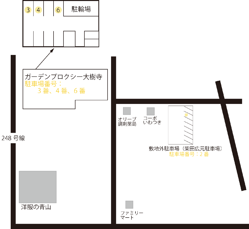 okazaki駐車場